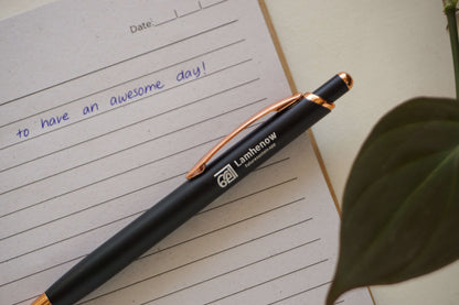 Affordable & sustainable pens with notepads