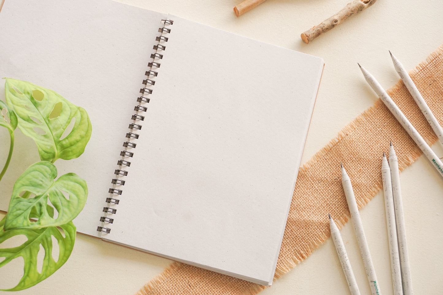 Recycled Wiro Notepad A5 (50 sheets)
